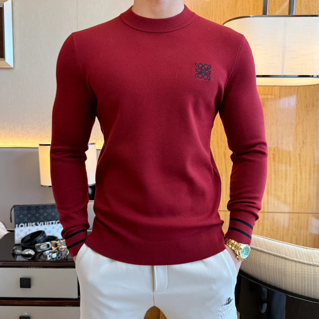 Cashmere long-sleeved T-shirt-4