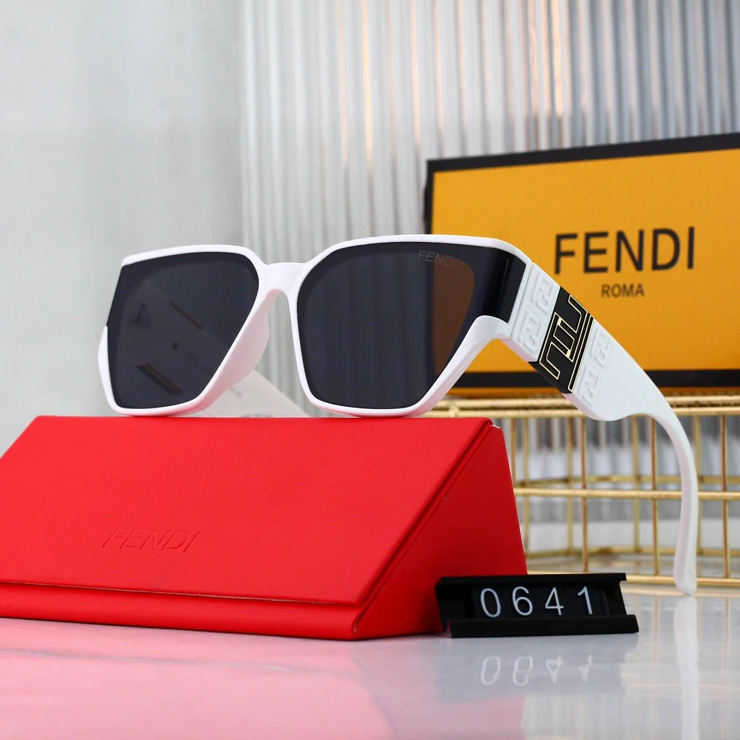 High-end large-frame slim sunglasses