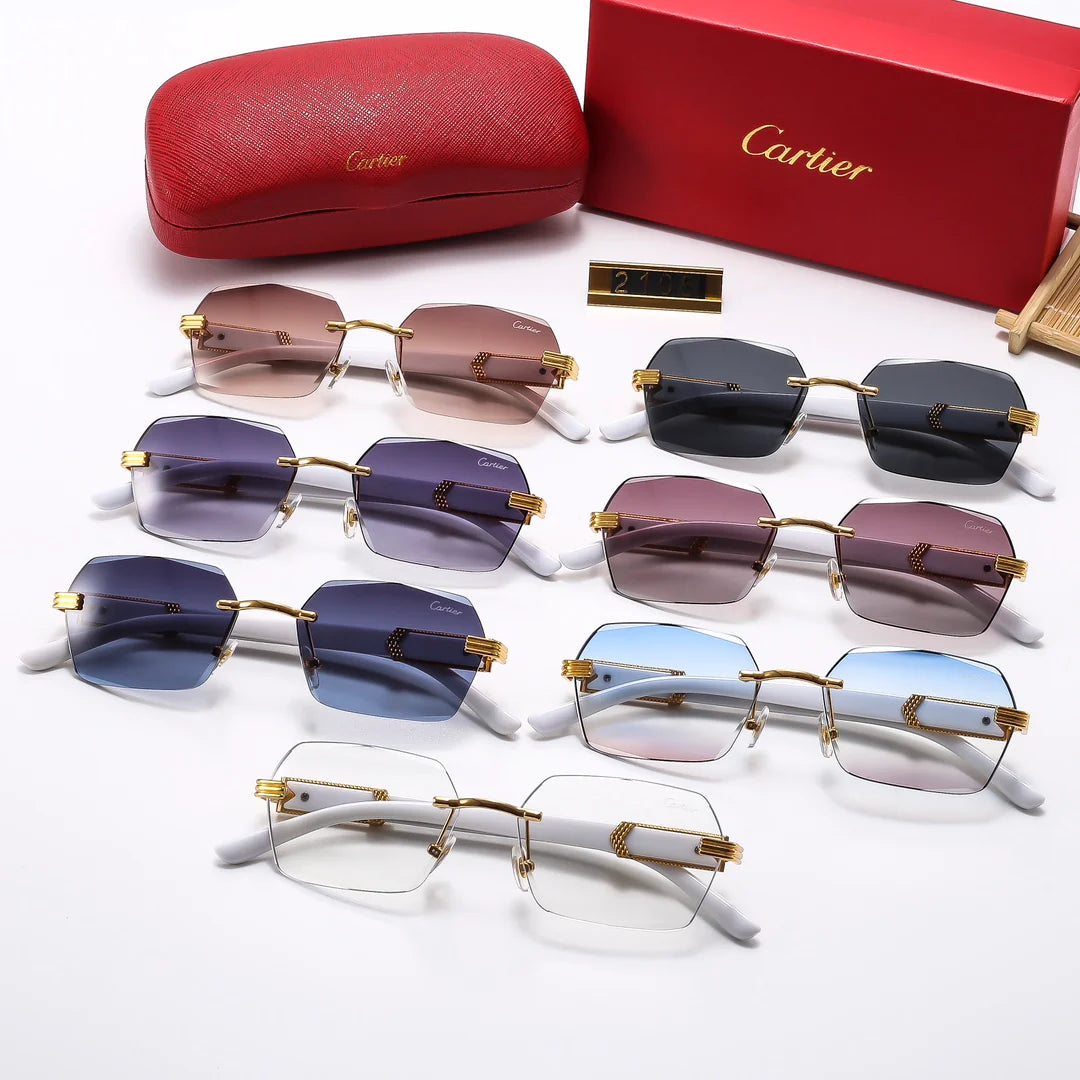 stylish frameless sunglasses 2106