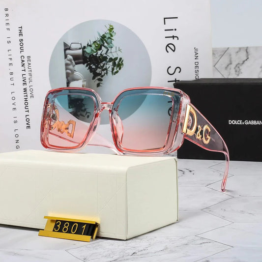 Thick Frame Fashion Sunglasses 3801