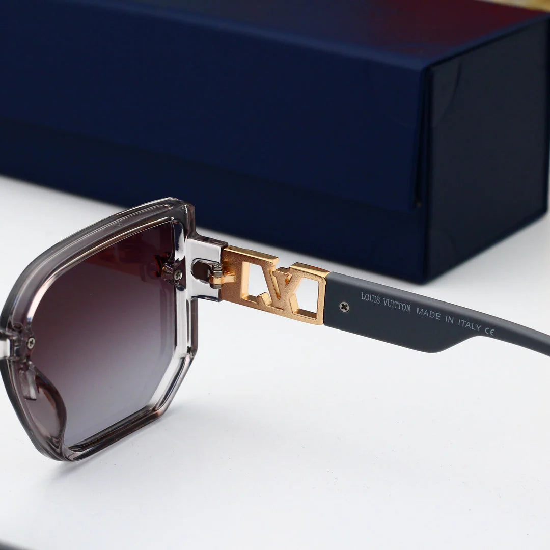 Retro Square Frame Sunglasses