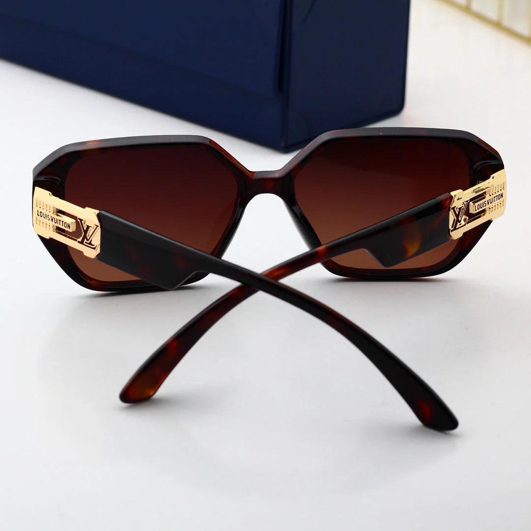 Retro Square Frame Sunglasses