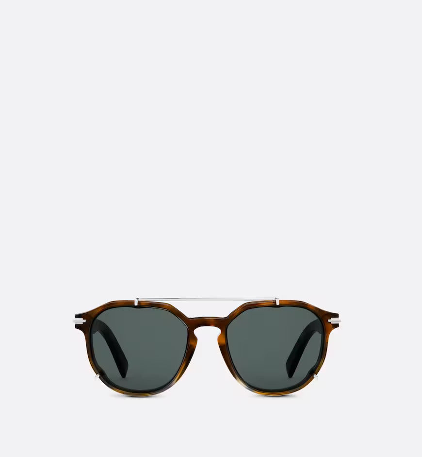 Brown Tortoiseshell-Effect Pantos Sunglasses