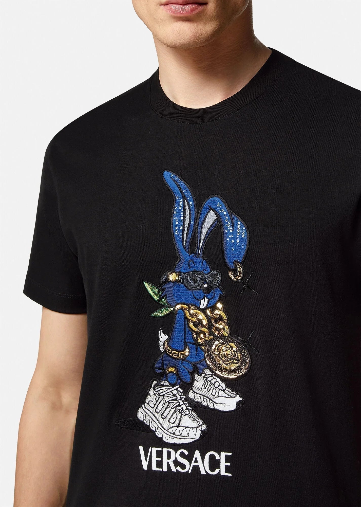 Blue RABBIT T-SHIRT