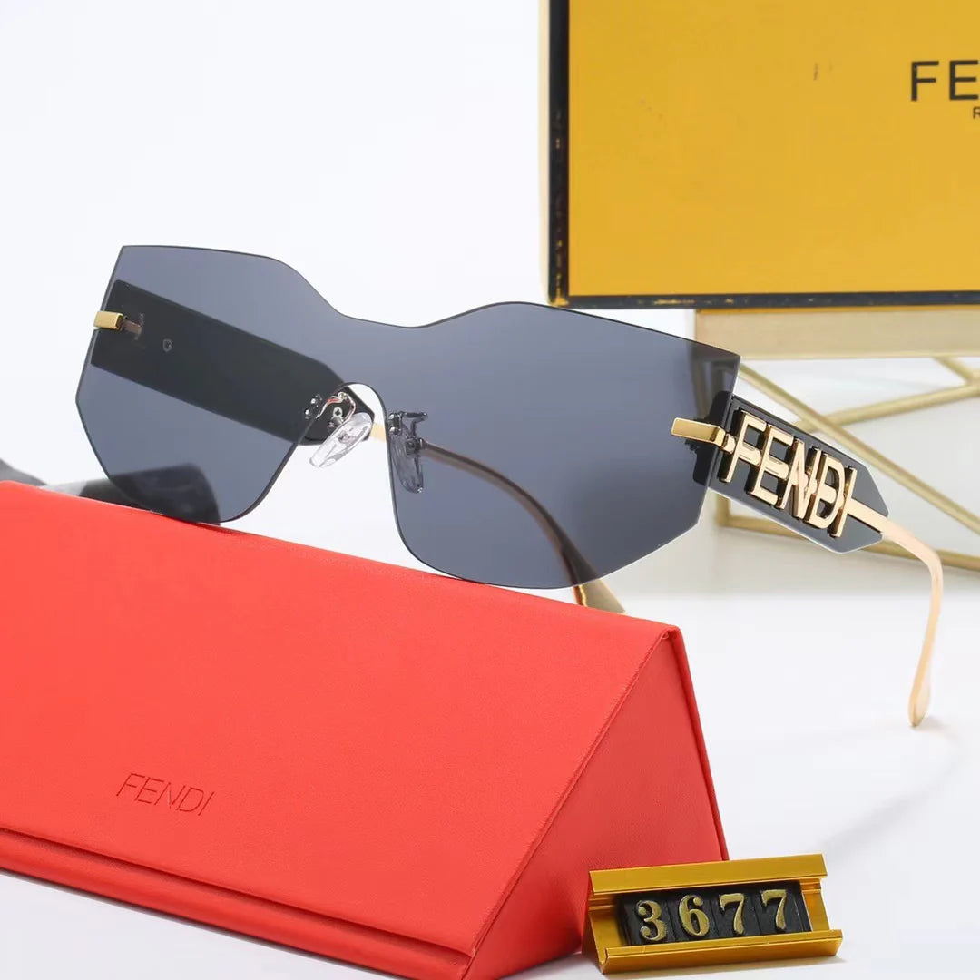 Korean style frameless sunglasses