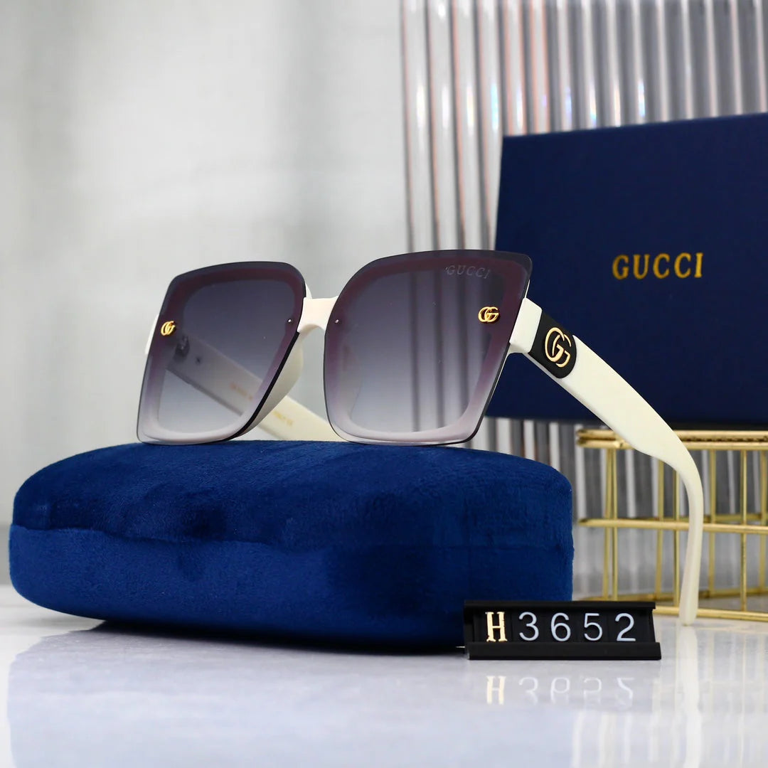 Personalized simple square sunglasses