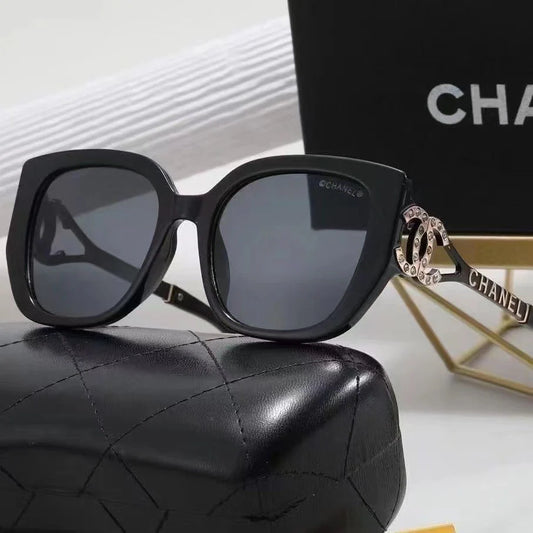 Large frame diamond sunglasses