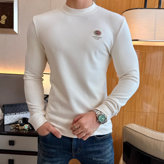 Cashmere long-sleeved T-shirt-2