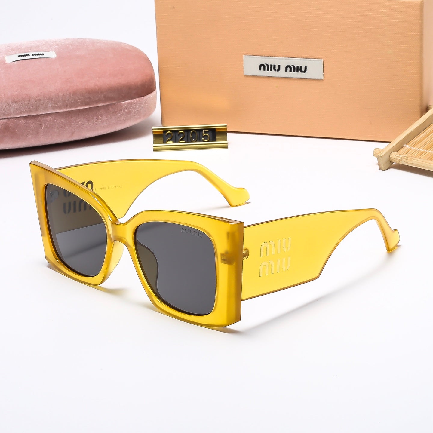 Fashion Big FrameSquare Sunglasses 2206