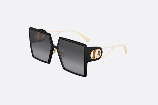 Oversized Black Square Sunglasses 30MTSU