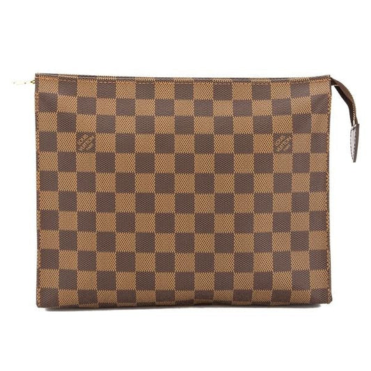 LL Damier Ebene Clutches Brown