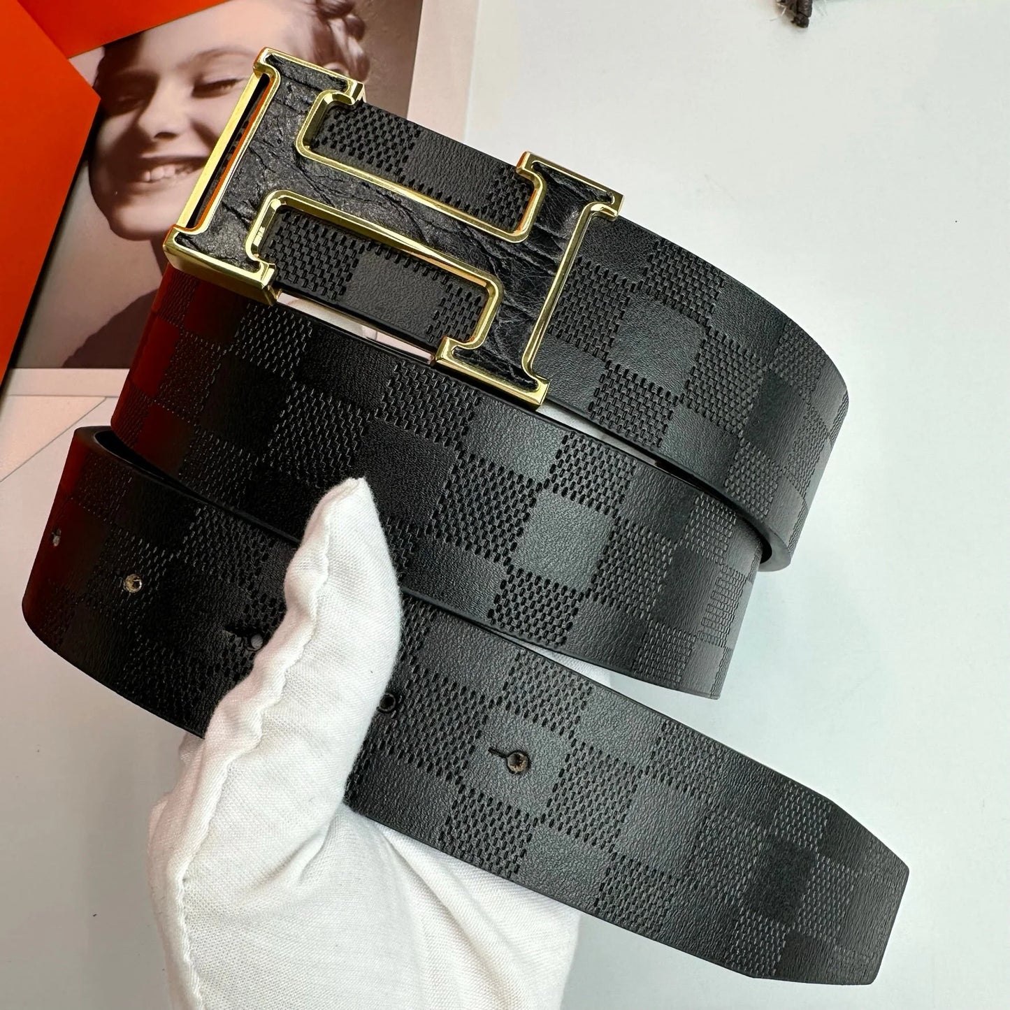 2-color fashion belt