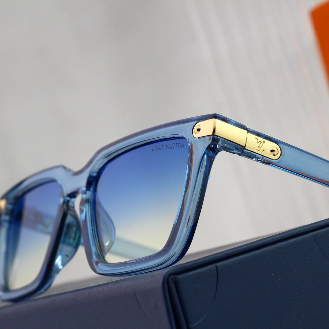 Retro small square frame sunglasses