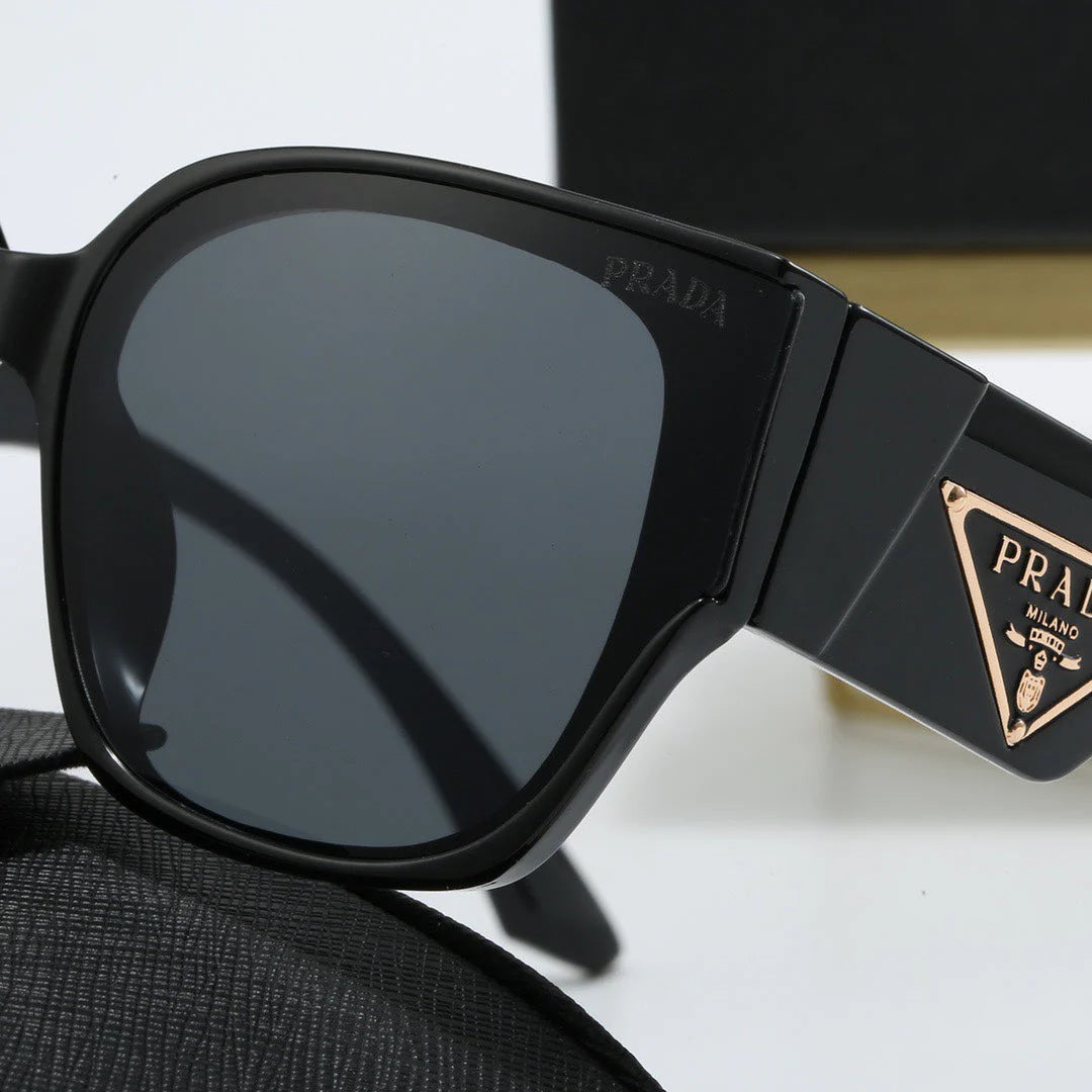 Thick Frame Retro Sunglasses