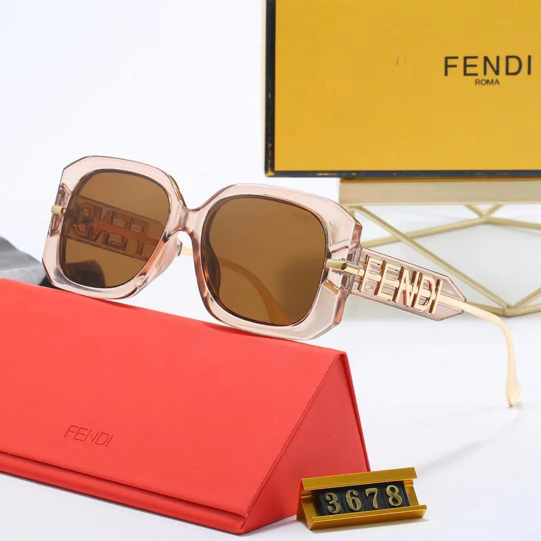 Personalized sunglasses with metal letters