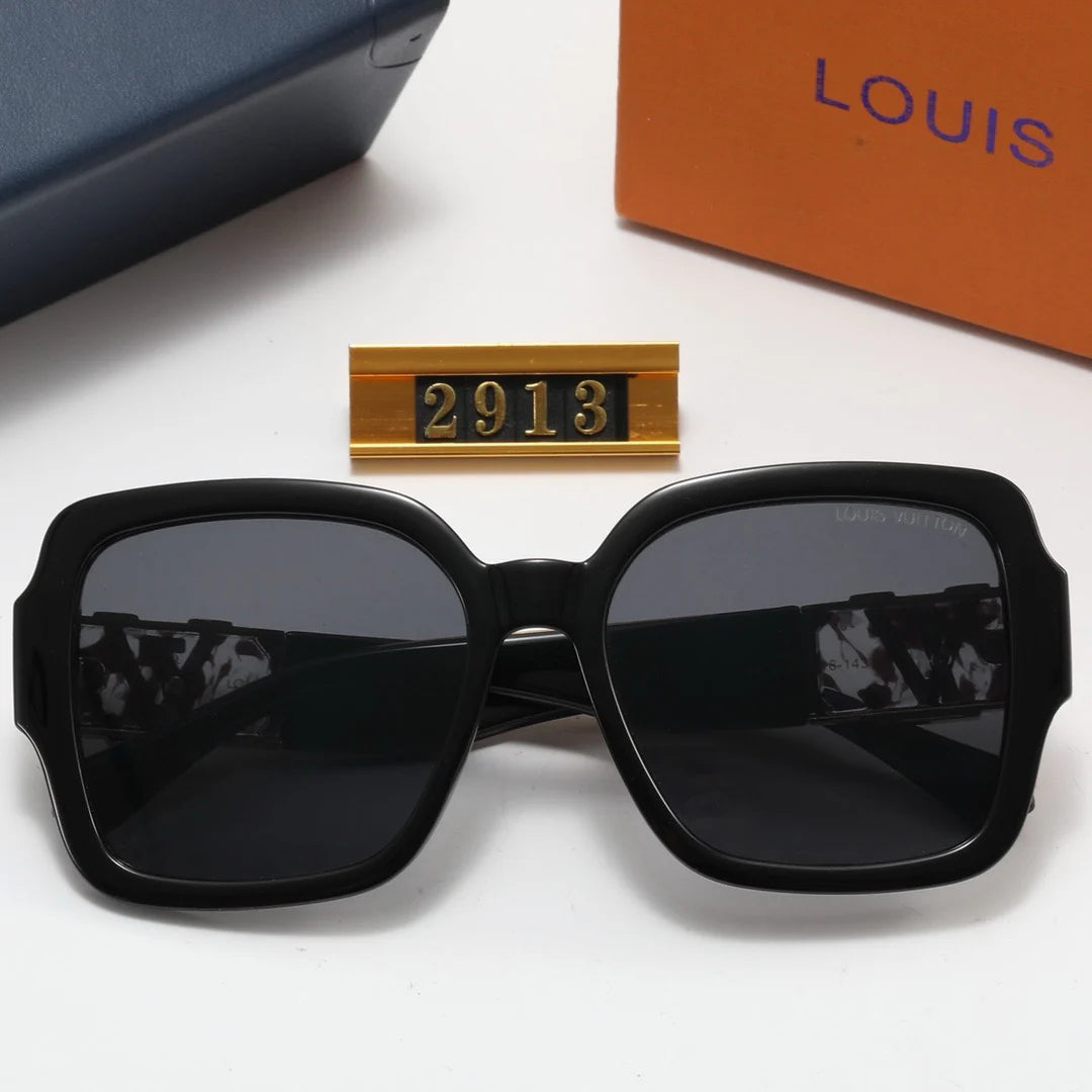 Large frame square trendy personality sunglasses