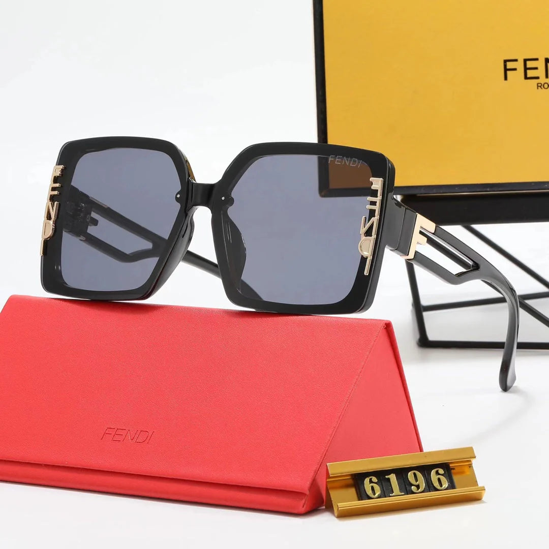 square frame cutout sunglasses