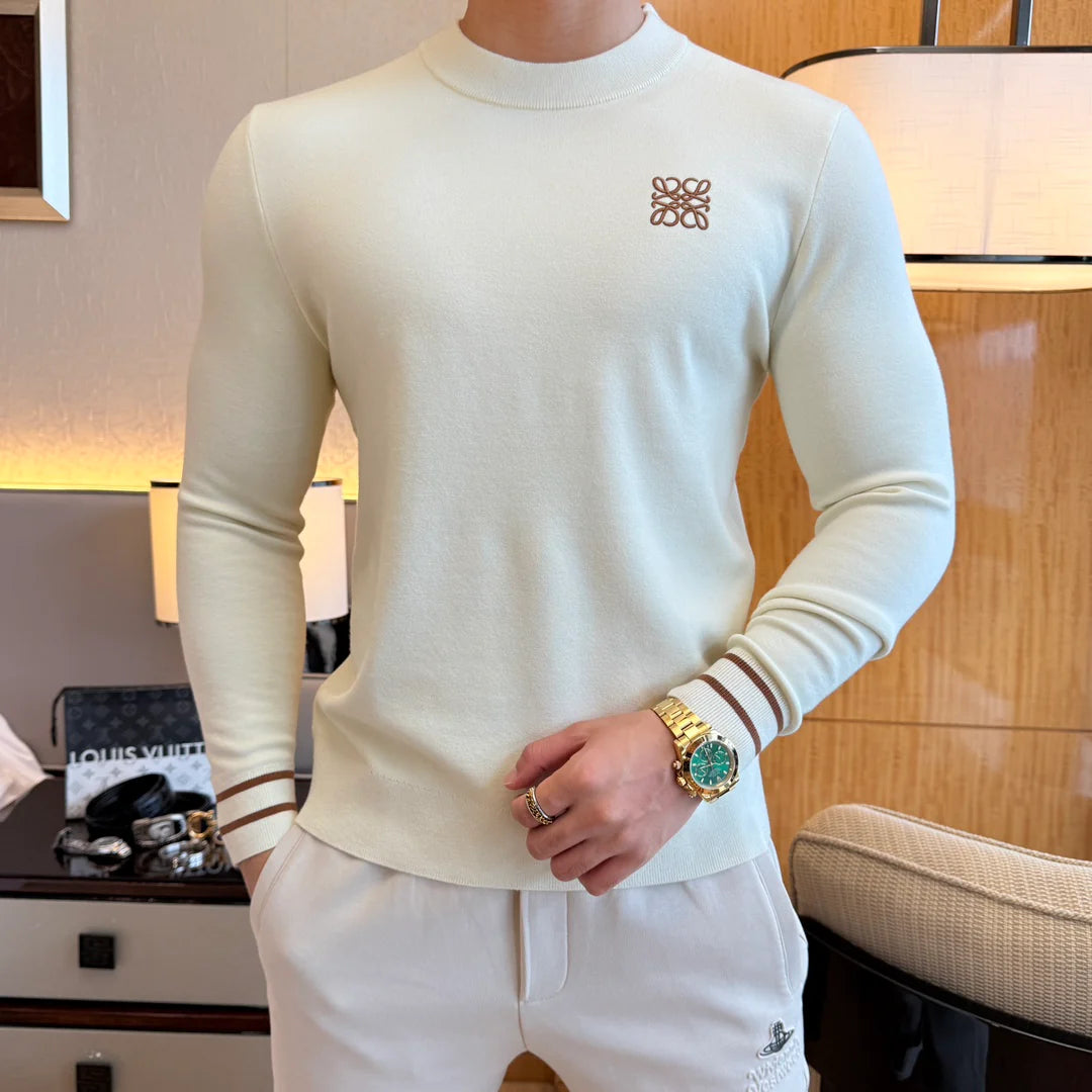 Cashmere long-sleeved T-shirt-4