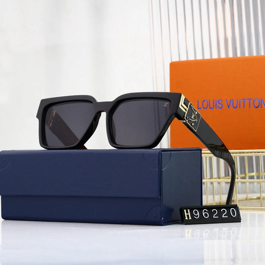 Large square frame personalized sunglasses