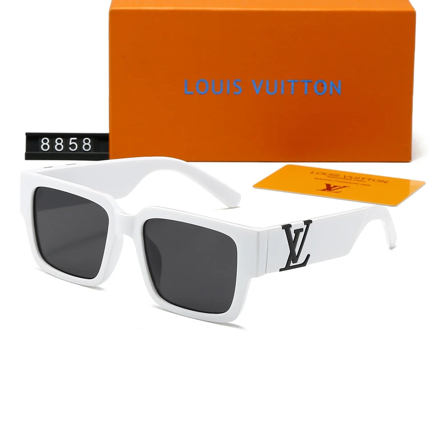 New Square Gradient Millionaire Sunglasses 8858