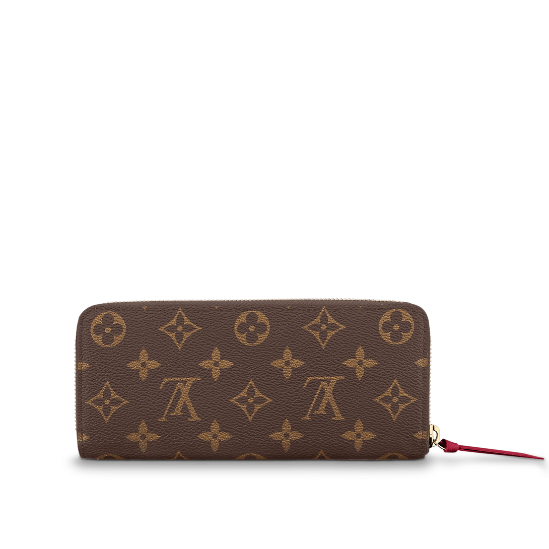 LL Monogram Canvas Clemence Wallet M60742 Fuchsia