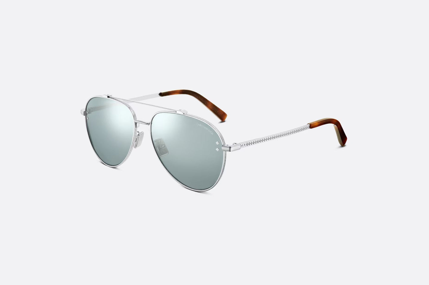 Light Blue Mirrored Pilot Sunglasses CDDMA1U