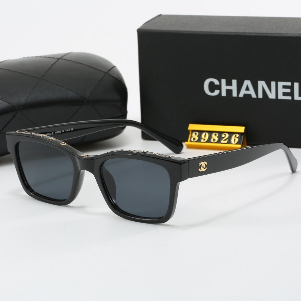 Stylish simple square frame sunglasses 89826