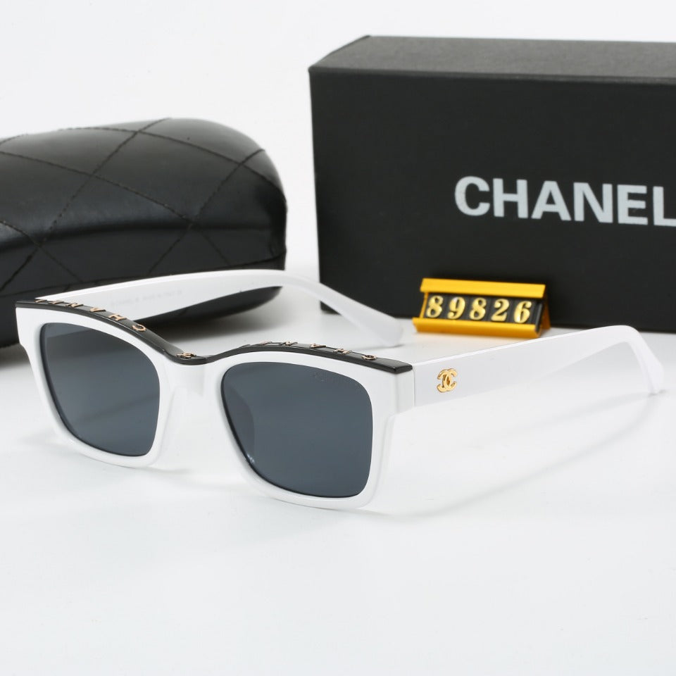 Stylish simple square frame sunglasses 89826