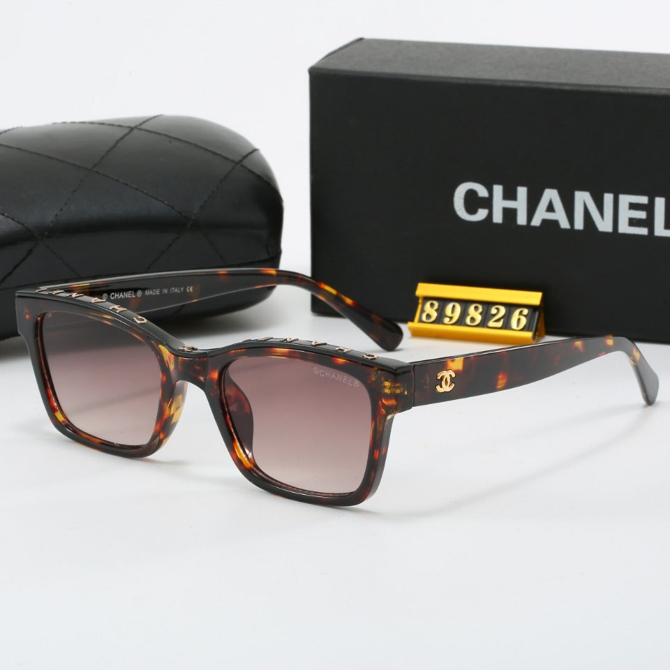 Stylish simple square frame sunglasses 89826