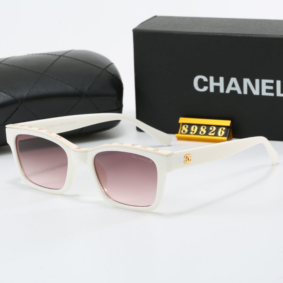 Stylish simple square frame sunglasses 89826